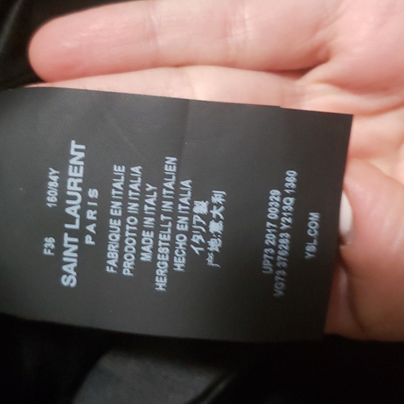 Authentic Yves Saint Laurent olive teddy varaity jacket - Picture 7 of 7